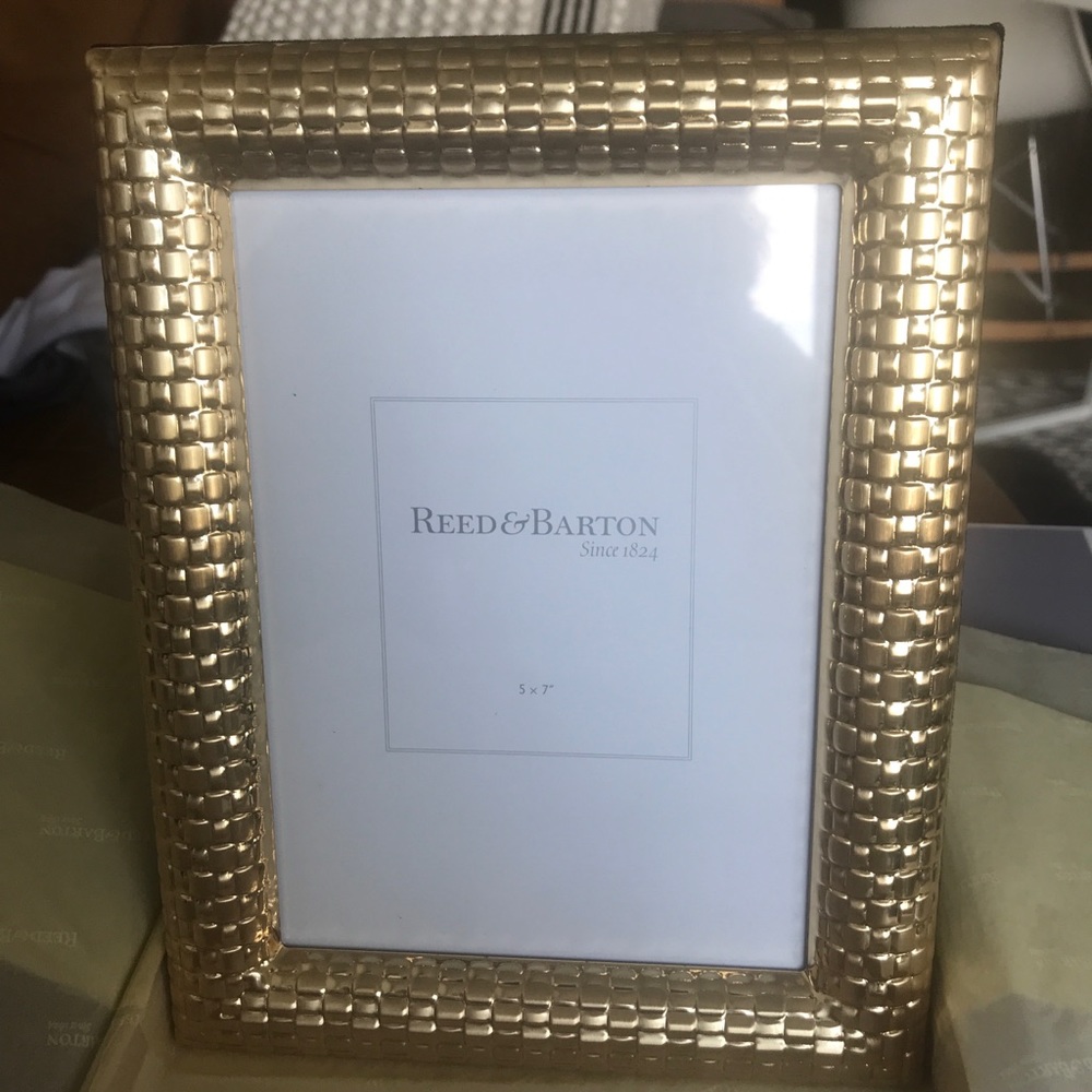 REED&BARTIN GOLD WATCHBAND FRAME 5x7